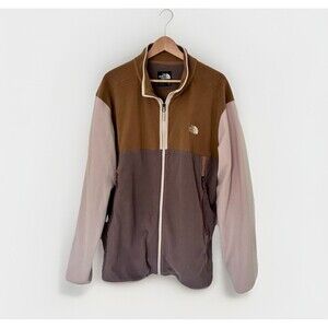 The North Face Men’s Glacier Alpine Jacket Sz XXL Full Zip Low Pile Fleece